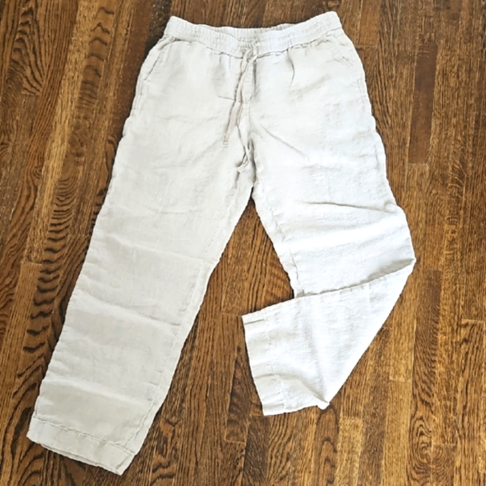 Talbots // Linen pants size P